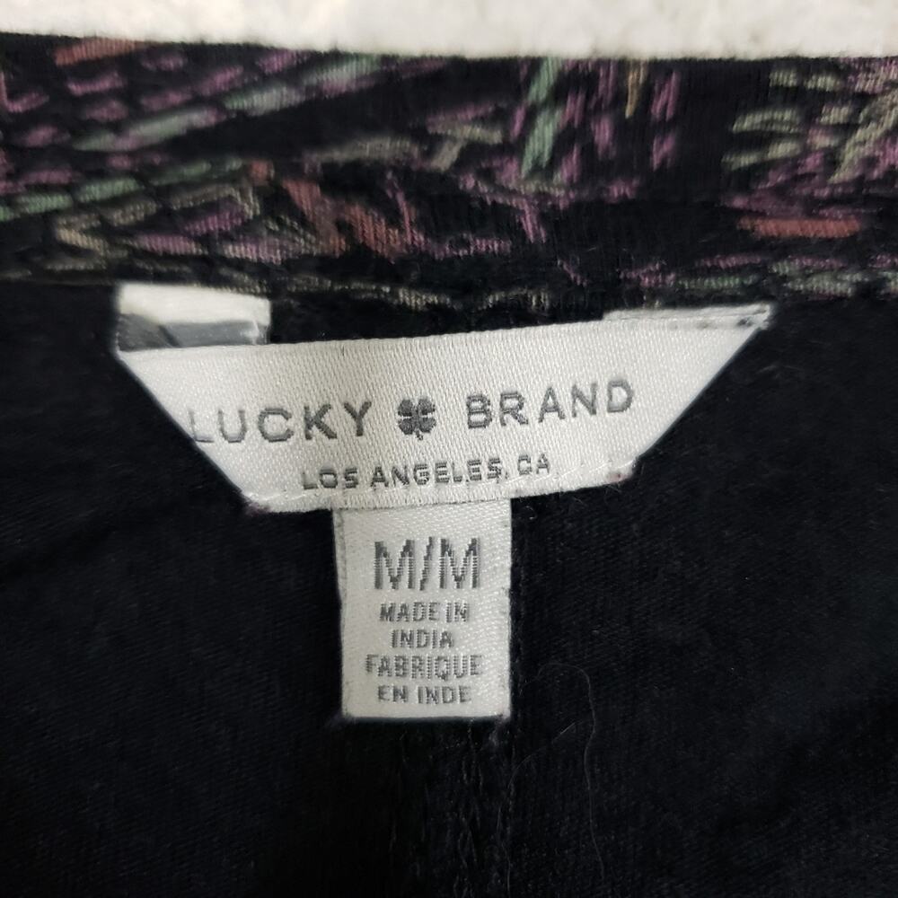 Lucky Brand Multi-Colored Split Tail Back Paisley… - image 7